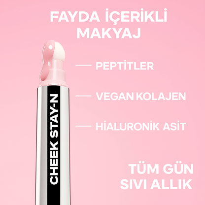 Cheek STAY-N Sıvı Allık
