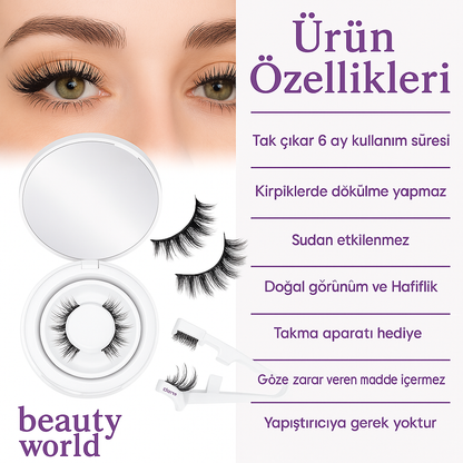 Mıknatıslı Kirpik